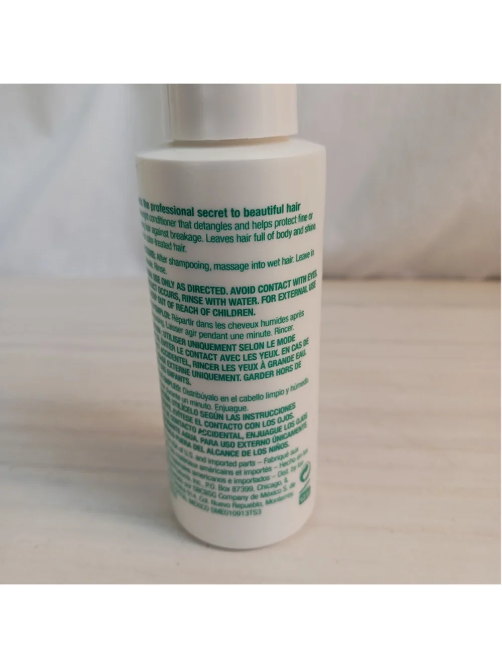 Ion Thickening Solutions Conditioner 100% Vegan 3 Oz Travel